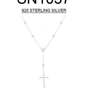 Sterling Silver Cross Necklace